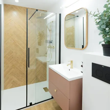 公寓 Rose Ursynow King Bed Terrace