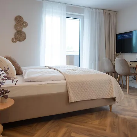 公寓 Rose Ursynow King Bed Terrace *