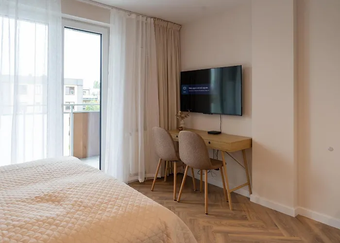 Rose Ursynow King Bed Terrace Appartement *