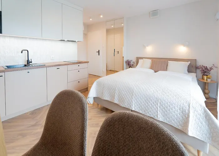 Rose Ursynow King Bed Terrace Appartement *